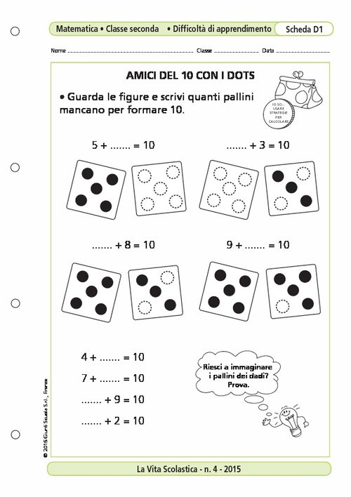 Amici del 10 con i dots | Giunti Scuola Amici del 10 con i dots | Giunti Scuola