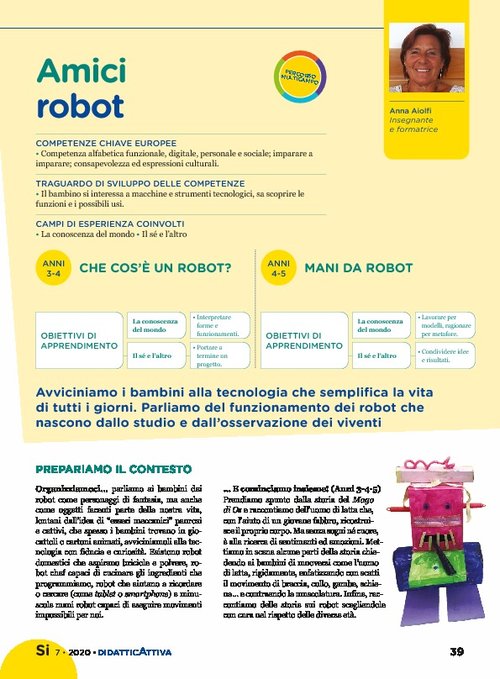 Amici robot | Giunti Scuola Amici robot | Giunti Scuola