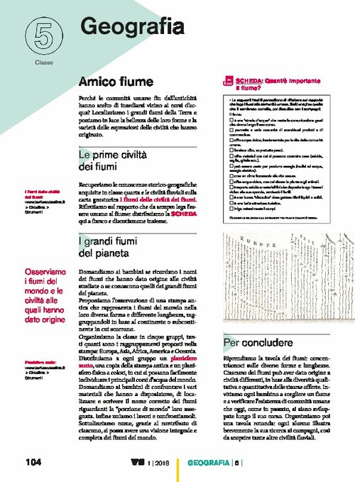 Amico fiume | Giunti Scuola Amico fiume | Giunti Scuola