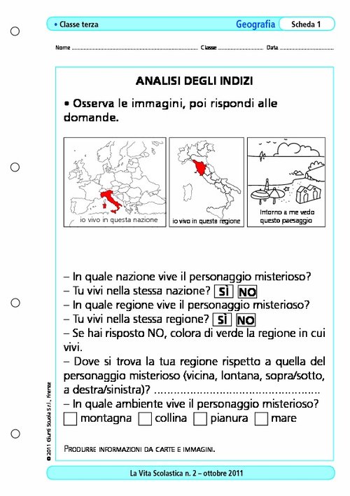Analisi degli indizi | Giunti Scuola Analisi degli indizi | Giunti Scuola