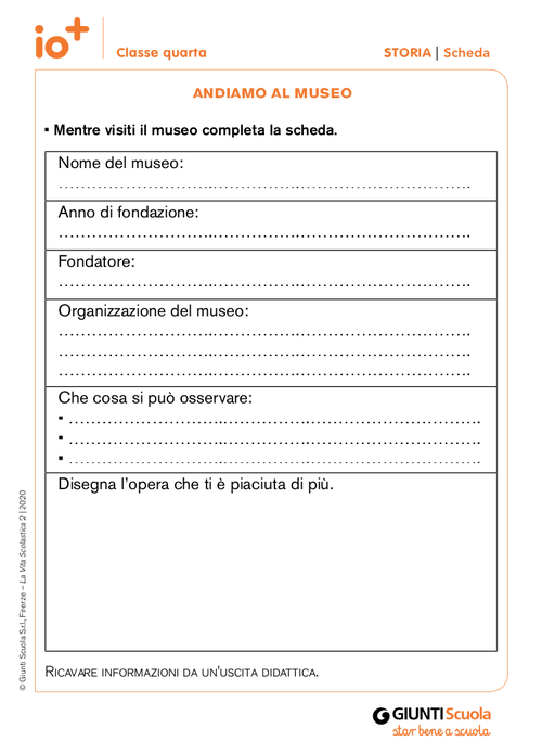 Andiamo al museo | Giunti Scuola Andiamo al museo | Giunti Scuola