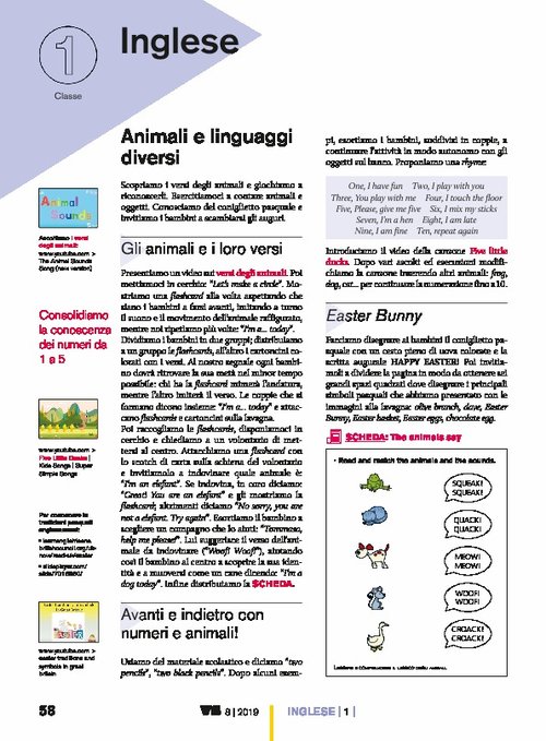 Animali e linguaggi diversi | Giunti Scuola