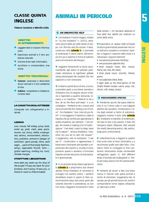 Animali in pericolo | Giunti Scuola Animali in pericolo | Giunti Scuola