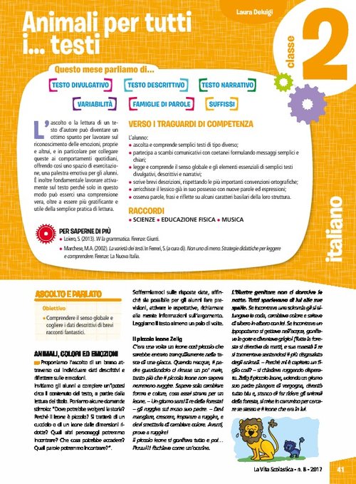 Animali per tutti i... testi | Giunti Scuola Animali per tutti i... testi | Giunti Scuola