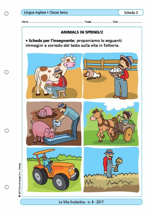 Animals in spring/2 | Giunti Scuola Animals in spring/2 | Giunti Scuola