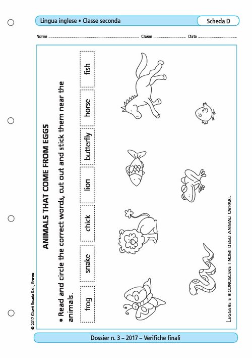 Animals that come from eggs | Giunti Scuola Animals that come from eggs | Giunti Scuola
