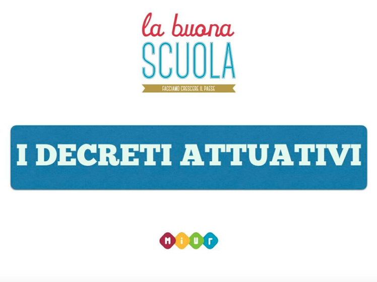 Approvati i decreti attuativi della Legge 107 ("La Buona Scuola") | Giunti Scuola Approvati i decreti attuativi della Legge 107 ("La Buona Scuola") | Giunti Scuola