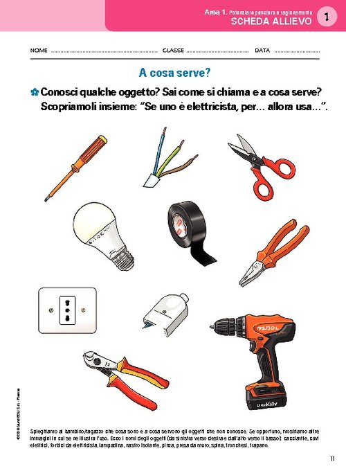Area 1: Potenziare pensiero e ragionamento. Schede allievo del volume | Giunti Scuola Area 1: Potenziare pensiero e ragionamento. Schede allievo del volume | Giunti Scuola
