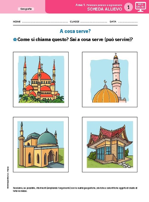 Area 1: Potenziare pensiero e ragionamento. Schede allievo online aggiuntive | Giunti Scuola Area 1: Potenziare pensiero e ragionamento. Schede allievo online aggiuntive | Giunti Scuola
