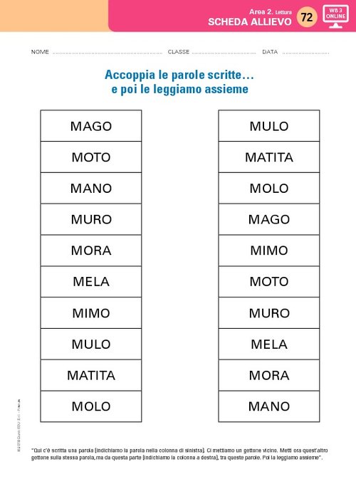 Area 2: Lettura. Schede allievo online aggiuntive | Giunti Scuola Area 2: Lettura. Schede allievo online aggiuntive | Giunti Scuola