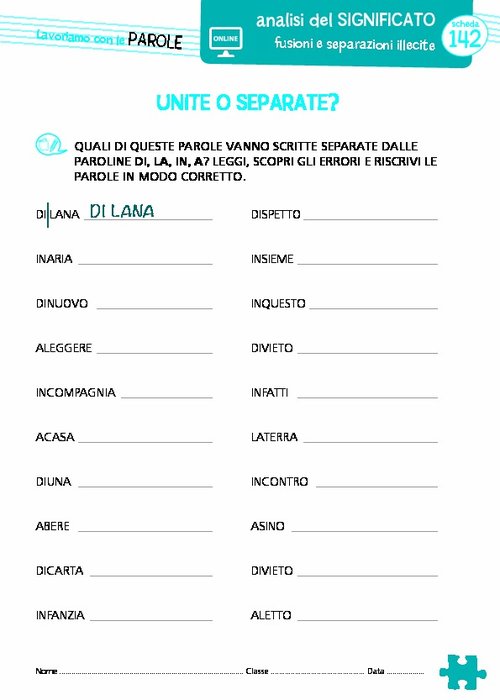 Area 3. Analisi significato: fusioni e separazioni (maiuscolo) | Giunti Scuola Area 3. Analisi significato: fusioni e separazioni (maiuscolo) | Giunti Scuola