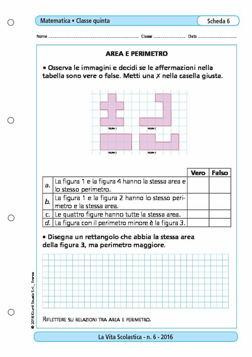 Area e perimetro | Giunti Scuola Area e perimetro | Giunti Scuola