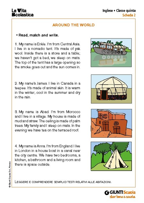 Around the world | Giunti Scuola Around the world | Giunti Scuola