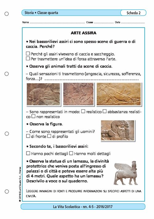 Arte assira | Giunti Scuola Arte assira | Giunti Scuola