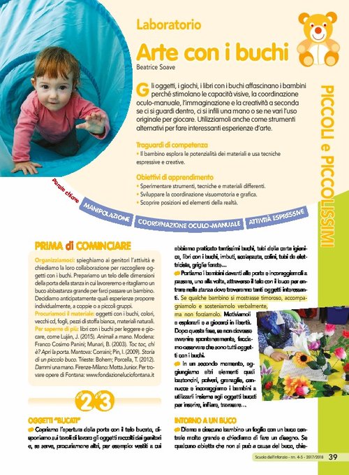 Arte con i buchi | Giunti Scuola