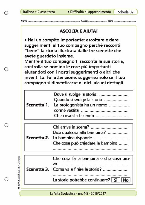 Ascolta e aiuta! | Giunti Scuola Ascolta e aiuta! | Giunti Scuola