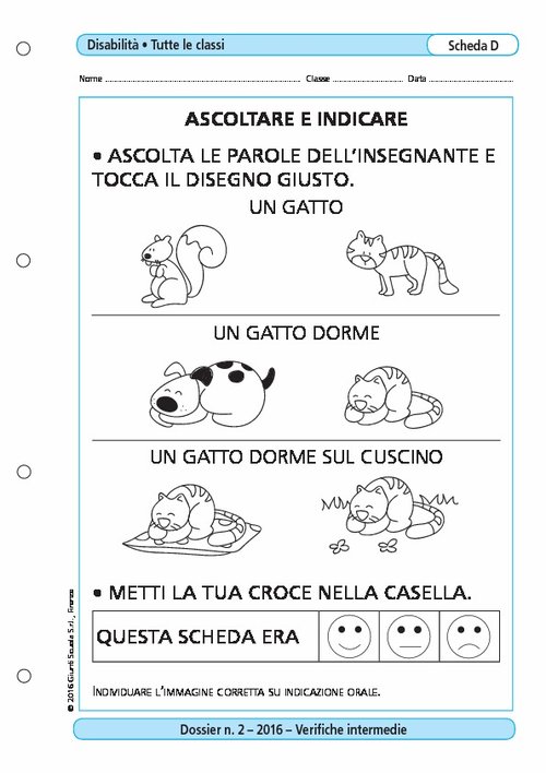 Ascoltare e indicare | Giunti Scuola Ascoltare e indicare | Giunti Scuola