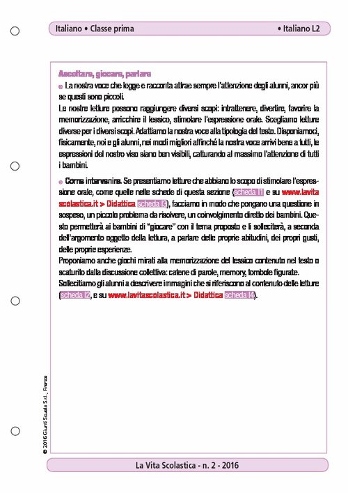 Ascoltare, giocare, parlare | Giunti Scuola Ascoltare, giocare, parlare | Giunti Scuola