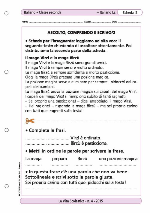 Ascolto, comprendo, scrivo/2 | Giunti Scuola Ascolto, comprendo, scrivo/2 | Giunti Scuola