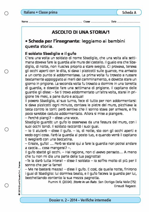 Ascolto di una storia/1 | Giunti Scuola Ascolto di una storia/1 | Giunti Scuola