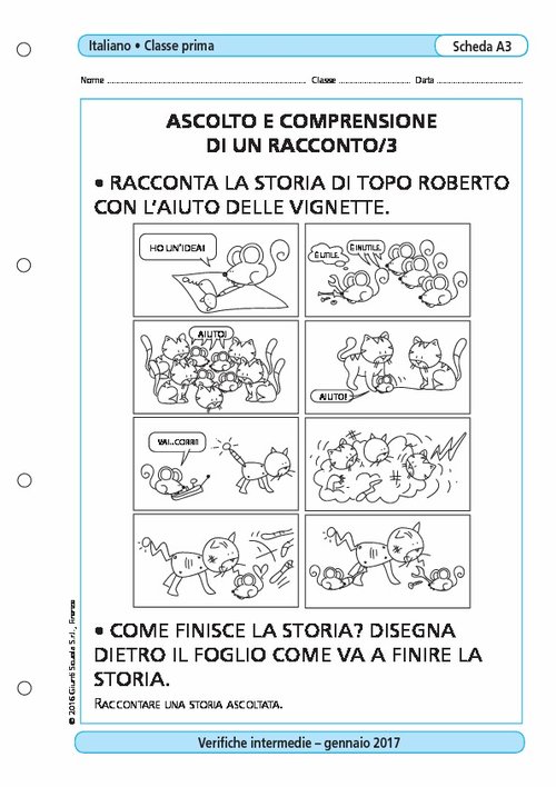 Ascolto e comprensione di un racconto/3 | Giunti Scuola Ascolto e comprensione di un racconto/3 | Giunti Scuola