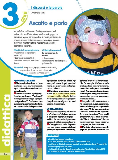 Ascolto e parlo | Giunti Scuola Ascolto e parlo | Giunti Scuola
