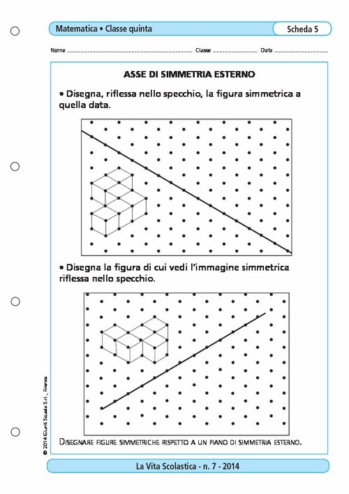 Asse di simmetria esterno | Giunti Scuola Asse di simmetria esterno | Giunti Scuola