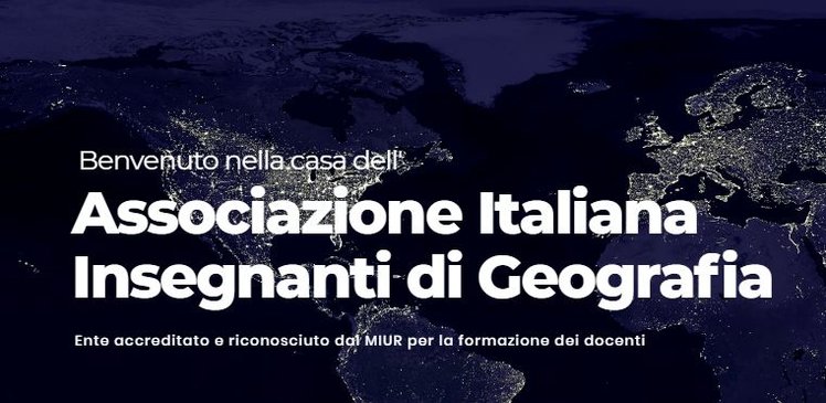 Associazione Italiana Insegnanti di Geografia, un nuovo sito | Giunti Scuola Associazione Italiana Insegnanti di Geografia, un nuovo sito | Giunti Scuola