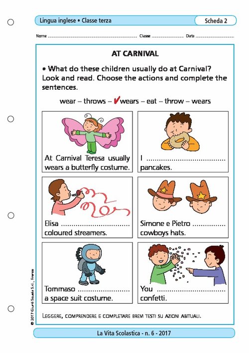 At Carnival | Giunti Scuola At Carnival | Giunti Scuola