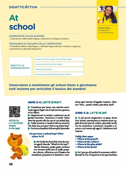 At school | Giunti Scuola At school | Giunti Scuola