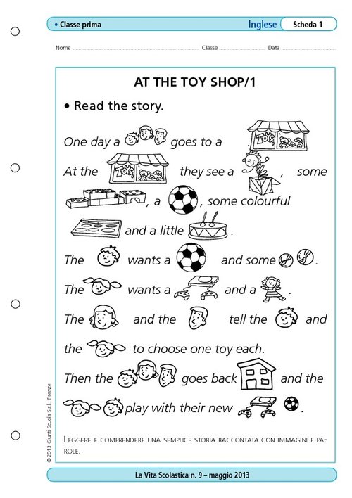At the toy shop/1 | Giunti Scuola At the toy shop/1 | Giunti Scuola