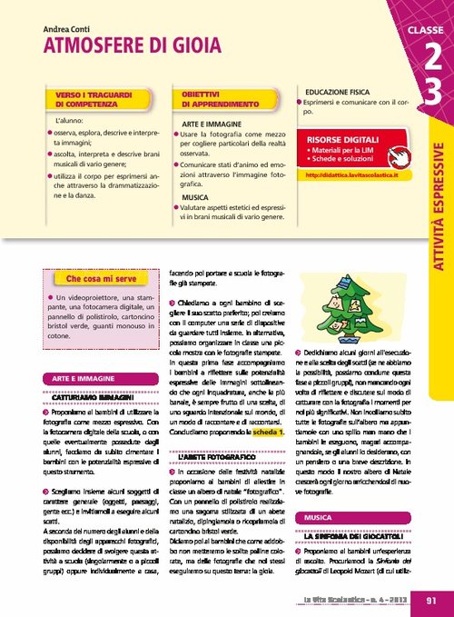 Atmosfere di gioia | Giunti Scuola Atmosfere di gioia | Giunti Scuola