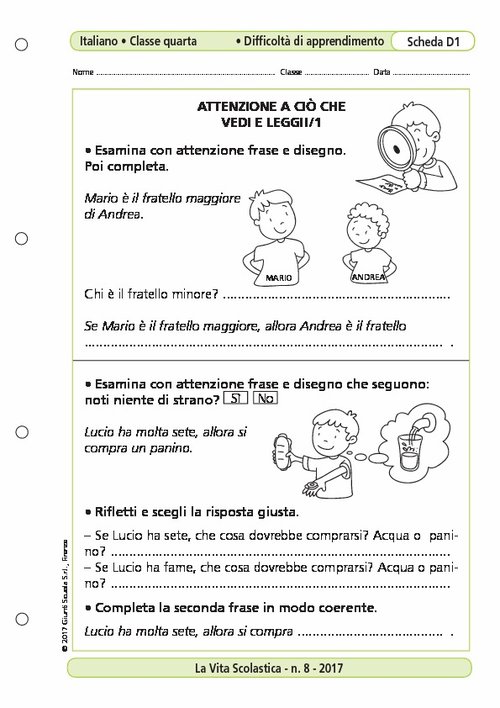 Attenzione a ciò che vedi e leggi!/1 | Giunti Scuola Attenzione a ciò che vedi e leggi!/1 | Giunti Scuola