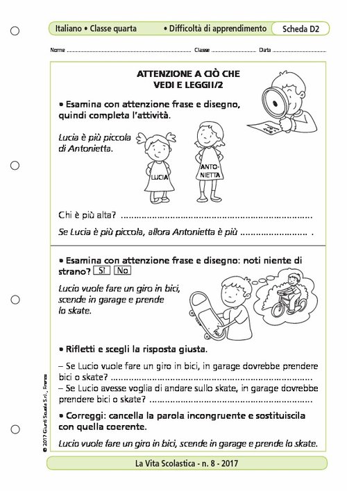 Attenzione a ciò che vedi e leggi!/2 | Giunti Scuola Attenzione a ciò che vedi e leggi!/2 | Giunti Scuola