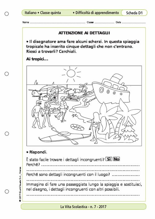 Attenzione ai dettagli | Giunti Scuola