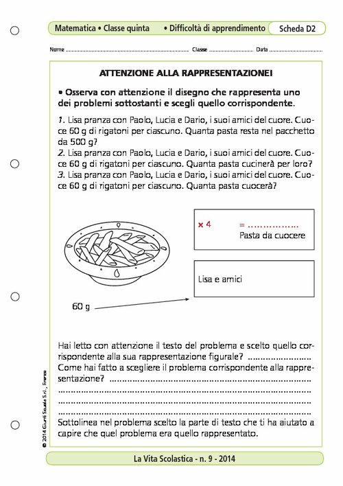 Attenzione alla rappresentazione! | Giunti Scuola Attenzione alla rappresentazione! | Giunti Scuola