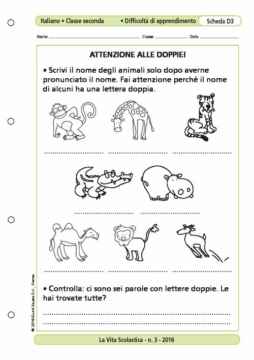 Attenzione alle doppie! | Giunti Scuola Attenzione alle doppie! | Giunti Scuola