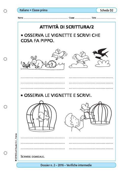 Attività di scrittura/2 | Giunti Scuola