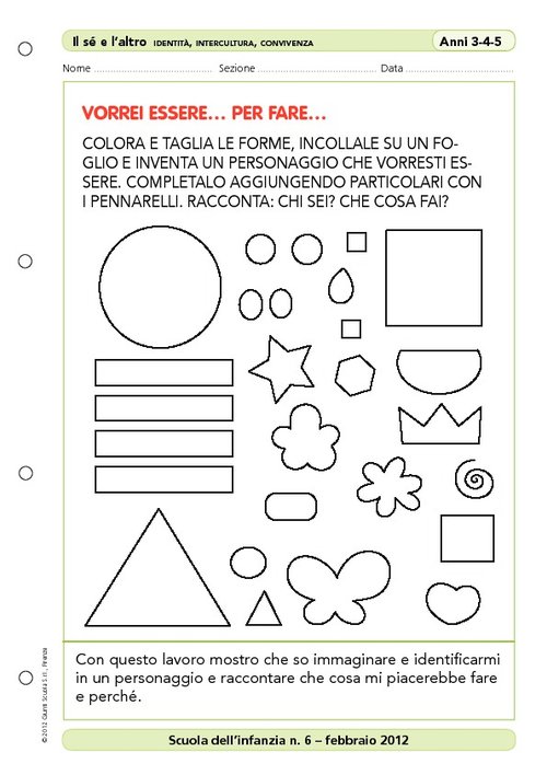 Attività "Verso la primaria": Vorrei essere... per fare... | Giunti Scuola Attività "Verso la primaria": Vorrei essere... per fare... | Giunti Scuola