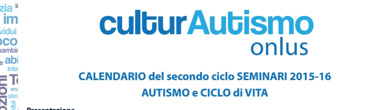 Autismo e ciclo di vita: da ottobre 2015 a gennaio 2016 quattro seminari a Roma | Giunti Scuola