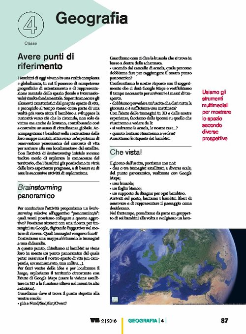 Avere punti di riferimento | Giunti Scuola Avere punti di riferimento | Giunti Scuola