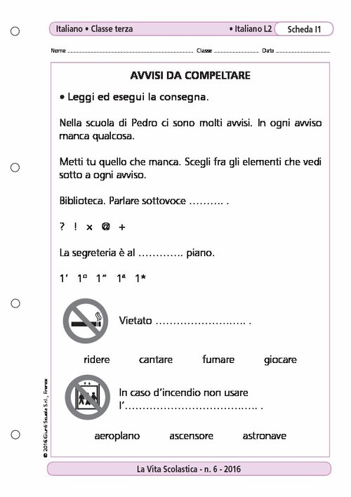 Avvisi da completare | Giunti Scuola Avvisi da completare | Giunti Scuola