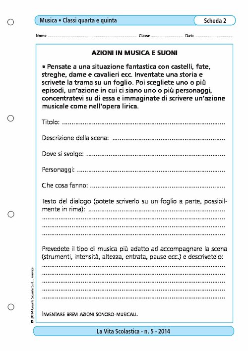 Azioni in musica e suoni | Giunti Scuola Azioni in musica e suoni | Giunti Scuola