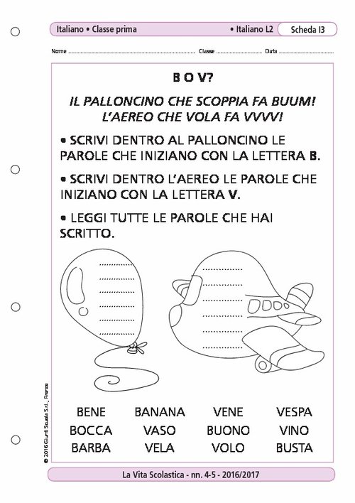 B o V? | Giunti Scuola B o V? | Giunti Scuola