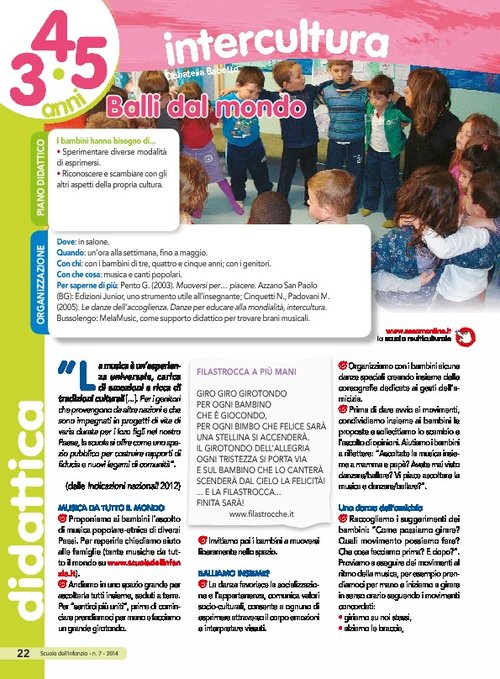 Balli dal mondo | Giunti Scuola Balli dal mondo | Giunti Scuola