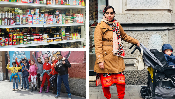 Bambini fotografi: il quartiere, le persone, gli edifici | Giunti Scuola