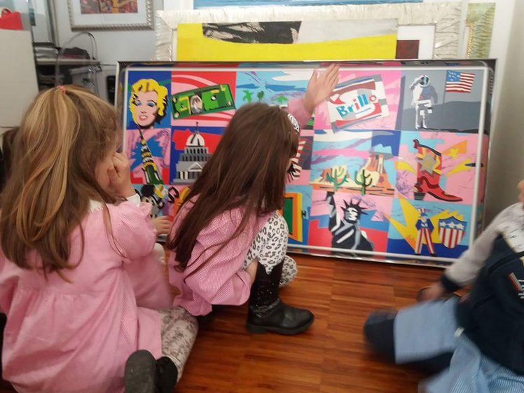 Bambini nella galleria d'arte: guardare è un atto creativo | Giunti Scuola