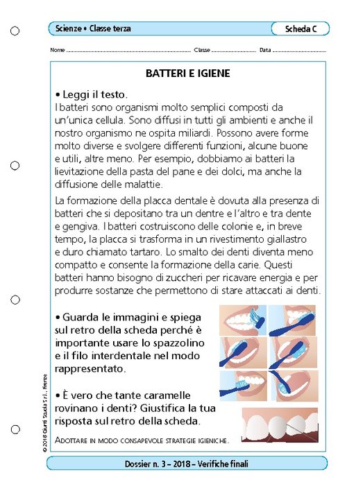 Batteri e igiene | Giunti Scuola Batteri e igiene | Giunti Scuola