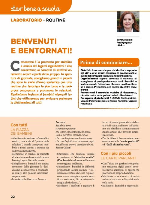 Benvenuti e bentornati! | Giunti Scuola Benvenuti e bentornati! | Giunti Scuola