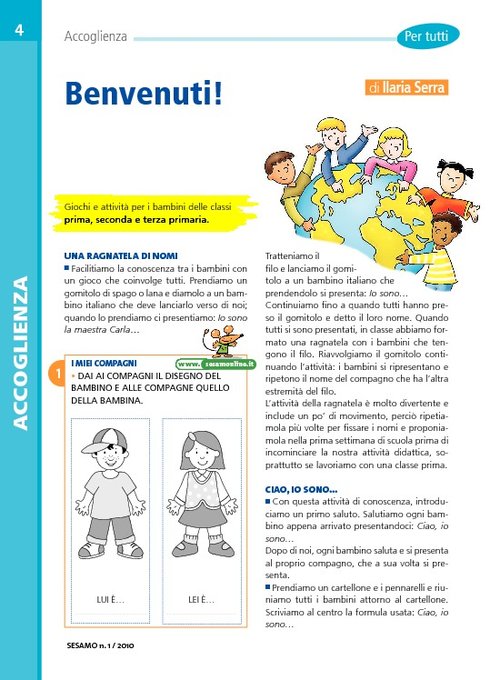 Benvenuti! | Giunti Scuola Benvenuti! | Giunti Scuola